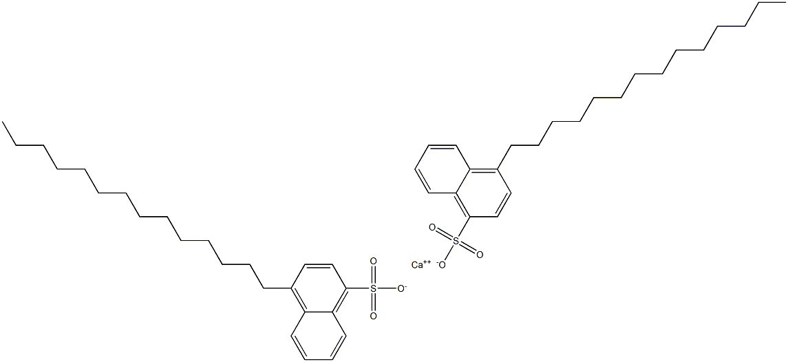 Bis(4-tetradecyl-1-naphthalenesulfonic acid)calcium salt 구조식 이미지