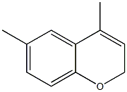 4,6-Dimethyl-2H-1-benzopyran 구조식 이미지