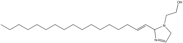 2-(1-Heptadecenyl)-3-imidazoline-1-ethanol Structure