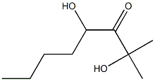 2,4-Dihydroxy-2-methyl-3-octanone Structure