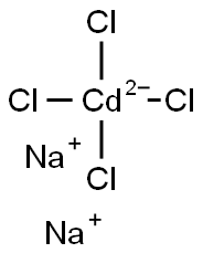 Sodium tetrachlorocadmate Structure