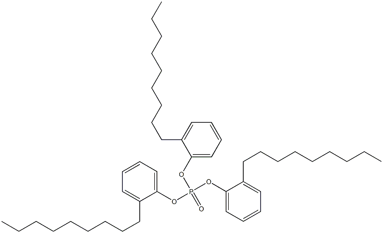Phosphoric acid tri(2-nonylphenyl) ester 구조식 이미지