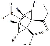 (1S,2S,4R,5R,6S,7R)-3-Nitrotetracyclo[3.2.0.02,7.04,6]heptane-1,5-dicarboxylic acid dimethyl ester 구조식 이미지