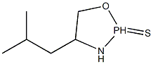 4-(2-Methylpropyl)-1,3,2-oxazaphospholidine 2-sulfide Structure