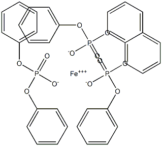 Iron(III)tris(diphenoxyphosphinate) Structure