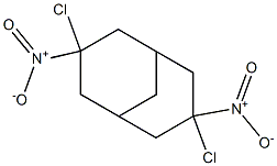 3,7-Dichloro-3,7-dinitrobicyclo[3.3.1]nonane 구조식 이미지