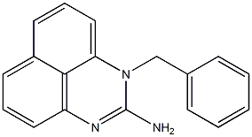 1-Benzyl-1H-perimidin-2-amine Structure