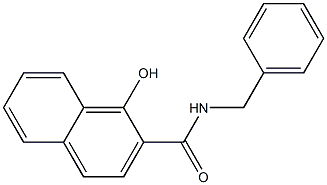 N-Benzyl-1-hydroxy-2-naphthamide 구조식 이미지