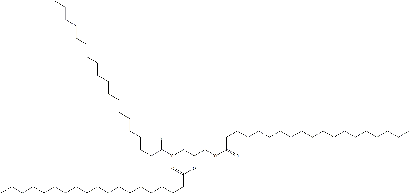 1-O,2-O,3-O-Trisnonadecanoyl-L-glycerol 구조식 이미지