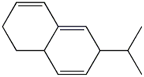 1,2,6,8a-Tetrahydro-6-isopropylnaphthalene Structure