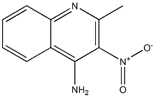 4-Amino-2-methyl-3-nitroquinoline Structure