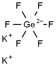 Potassium hexafluorogermanate(IV) 구조식 이미지