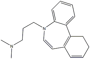 10,11-Dihydro-5-(3-dimethylaminopropyl)dibenzazepine 구조식 이미지