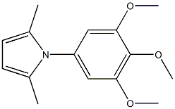 1-(3,4,5-Trimethoxyphenyl)-2,5-dimethyl-1H-pyrrole Structure