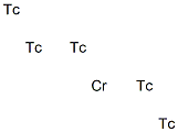Chromium pentatechnetium 구조식 이미지