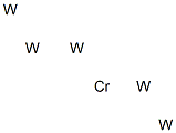 Chromium pentatungsten Structure