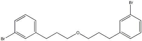3-Bromophenylpropyl ether Structure