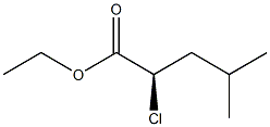 [R,(+)]-2-Chloro-4-methylvaleric acid ethyl ester Structure