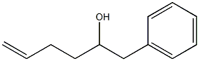 1-Phenyl-5-hexen-2-ol Structure