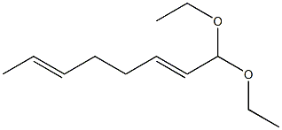 2,6-Octadienal diethyl acetal 구조식 이미지