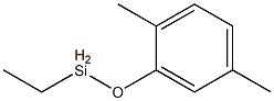 Ethyl(2,5-dimethylphenoxy)silane 구조식 이미지