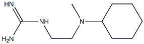 1-[2-(N-Methylcyclohexylamino)ethyl]guanidine Structure