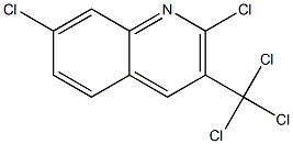 2,7-Dichloro-3-(trichloromethyl)quinoline Structure