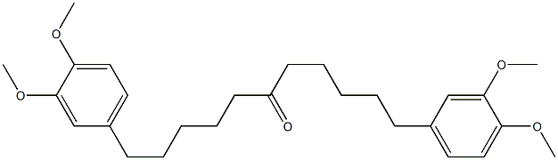 (3,4-Dimethoxyphenyl)pentyl ketone Structure