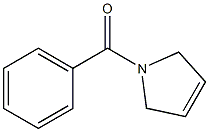 2,5-Dihydro-1-benzoyl-1H-pyrrole Structure