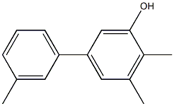 2,3-Dimethyl-5-(3-methylphenyl)phenol Structure