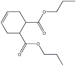 4-Cyclohexene-1,2-dicarboxylic acid dipropyl ester 구조식 이미지