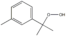 1-(m-Tolyl)-1-methylethyl hydroperoxide Structure