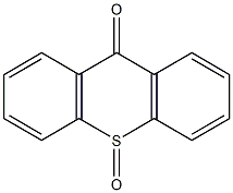Thioxanthone 10-oxide 구조식 이미지