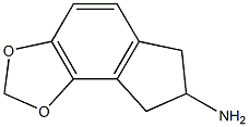 4,5-(Methylenedioxy)-2-aminoindane Structure