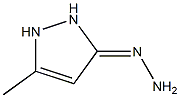 1,2-Dihydro-5-methyl-3H-pyrazol-3-one hydrazone Structure