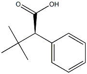 [R,(-)]-3,3-Dimethyl-2-phenylbutyric acid 구조식 이미지