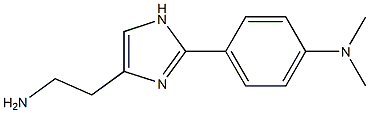 2-[4-(Dimethylamino)phenyl]-1H-imidazole-4-ethanamine Structure