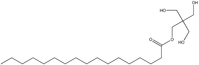 Heptadecanoic acid 3-hydroxy-2,2-bis(hydroxymethyl)propyl ester Structure