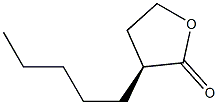 (S)-3-Pentyldihydrofuran-2(3H)-one 구조식 이미지