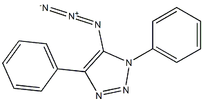 5-Azido-1,4-diphenyl-1H-1,2,3-triazole Structure