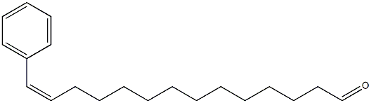 (Z)-14-Phenyl-13-tetradecenal Structure