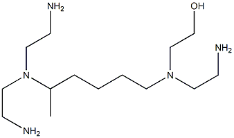 2-[N-(2-Aminoethyl)-N-[5-[bis(2-aminoethyl)amino]hexyl]amino]ethanol Structure