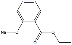 2-(Sodiooxy)benzoic acid ethyl ester 구조식 이미지