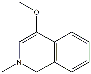 2-Methyl-4-methoxy-1,2-dihydroisoquinoline 구조식 이미지