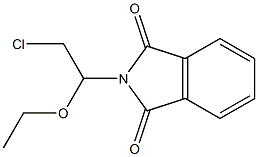 2-(2-Chloro-1-ethoxyethyl)-2H-isoindole-1,3-dione Structure