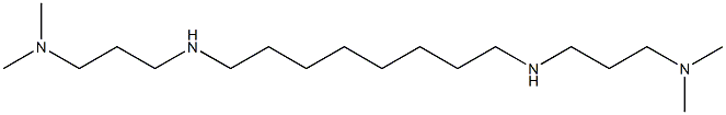 N,N'-Bis(3-dimethylaminopropyl)-1,8-octanediamine Structure