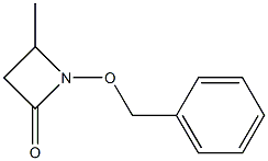 1-(Benzyloxy)-4-methylazetidin-2-one Structure