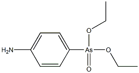 p-Aminophenylarsonic acid diethyl ester Structure