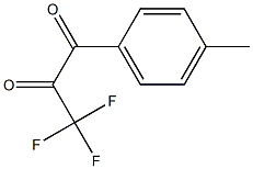 3,3,3-Trifluoro-1-(4-methylphenyl)-1,2-propanedione Structure