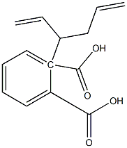 (-)-Phthalic acid hydrogen 1-[(R)-1,5-hexadiene-3-yl] ester 구조식 이미지